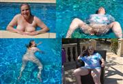 LindaFox – Wassernixe nackt im Pool